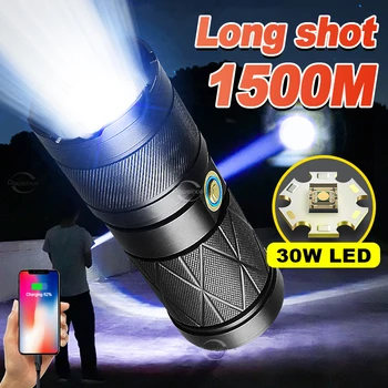  Brilhante 50W Lanterna Com Carregamento Usb XHP360 Ultra Potente Lanterna Telescópica com Zoom Luz da Tocha Recarregável Lâmpada