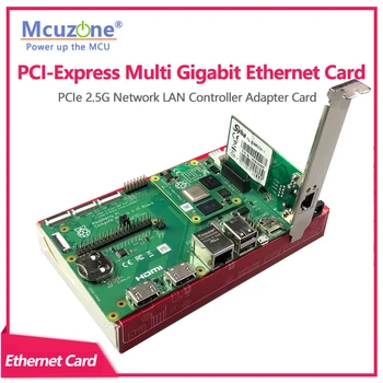  PCI-Express Multi-Gigabit Ethernet Placa PCIe De 2,5 G de Rede LAN Controlador de Adaptador de Cartão